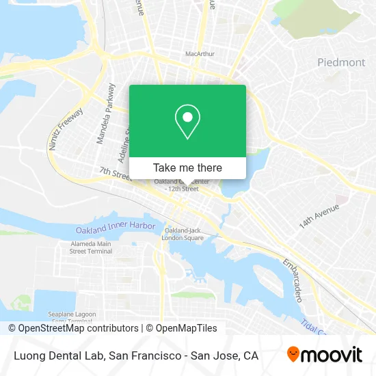 Luong Dental Lab map