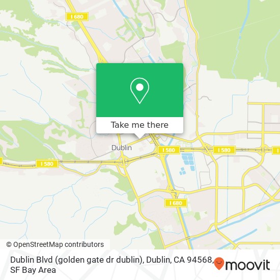 Dublin Blvd (golden gate dr dublin), Dublin, CA 94568 map