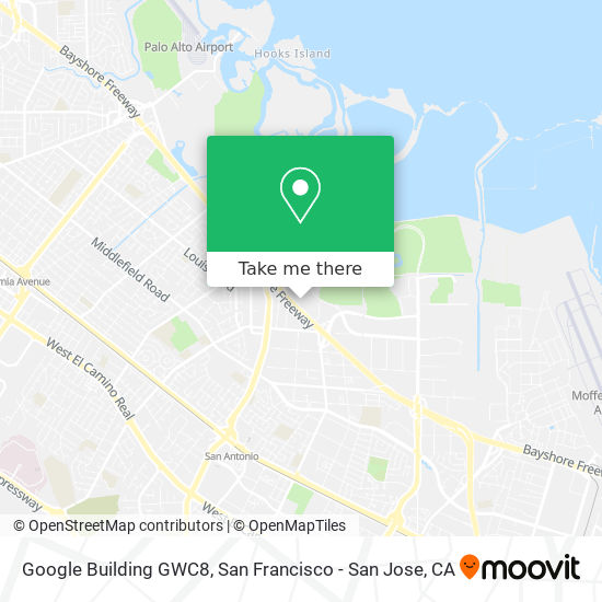 Google Building GWC8 map