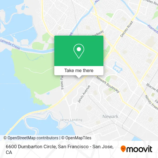 6600 Dumbarton Circle map