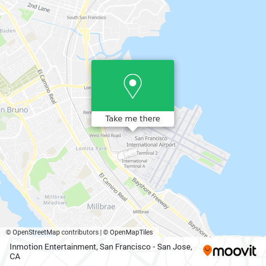 Inmotion Entertainment map