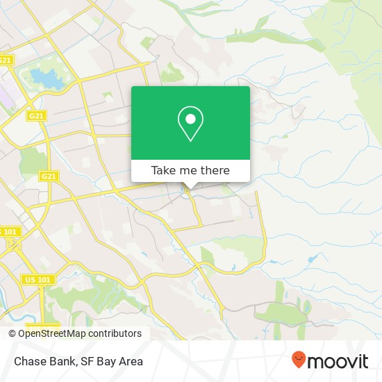 Chase Bank map