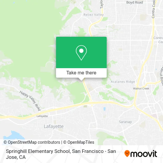 Springhill Elementary School map