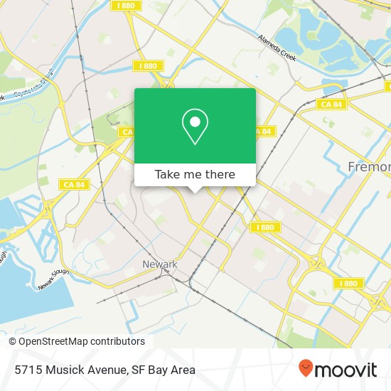Mapa de 5715 Musick Avenue