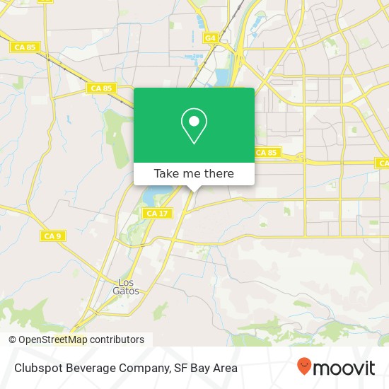 Clubspot Beverage Company map