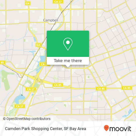 Mapa de Camden Park Shopping Center