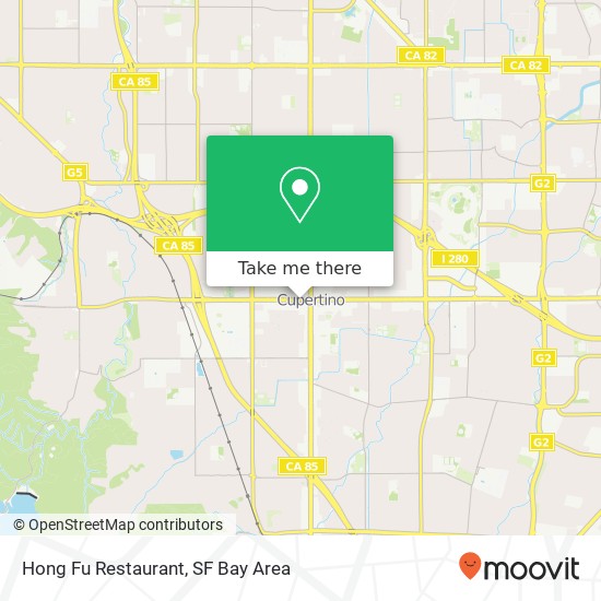 Hong Fu Restaurant, 20588 Stevens Creek Blvd Cupertino, CA 95014 map