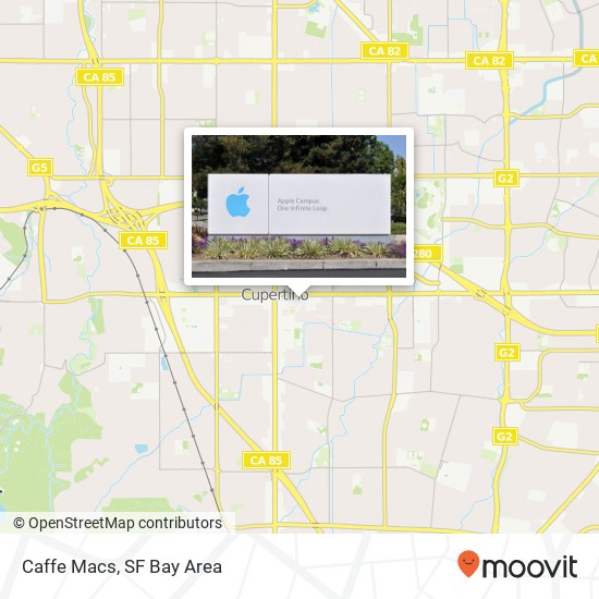Caffe Macs, 20300 Stevens Creek Blvd Cupertino, CA 95014 map