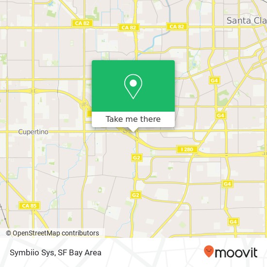 Symbiio Sys, 5300 Stevens Creek Blvd Cupertino, CA 95014 map