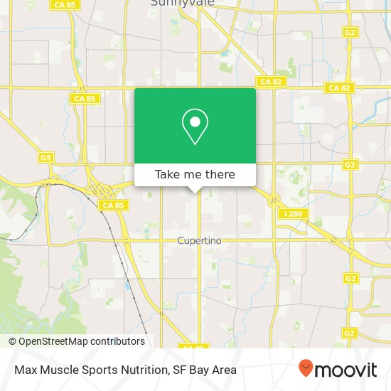 Max Muscle Sports Nutrition, 20620 Valley Green Dr Cupertino, CA 95014 map
