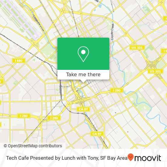 Tech Cafe Presented by Lunch with Tony, 201 S Market St San Jose, CA 95113 map