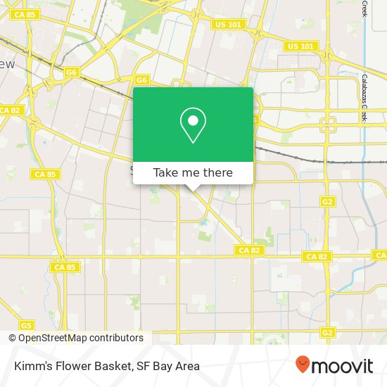 Kimm's Flower Basket, 448 E El Camino Real Sunnyvale, CA 94087 map