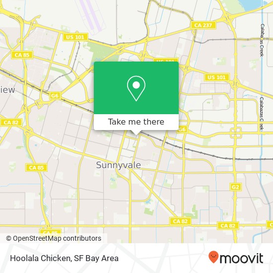 Hoolala Chicken, 155 S Murphy Ave Sunnyvale, CA 94086 map