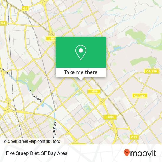 Five Staep Diet, 844 Beaver Creek Way San Jose, CA 95133 map