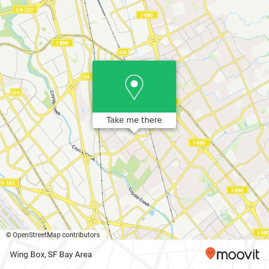 Mapa de Wing Box, 1715 Lundy Ave San Jose, CA 95131