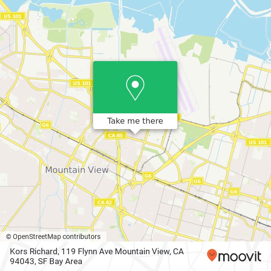 Kors Richard, 119 Flynn Ave Mountain View, CA 94043 map