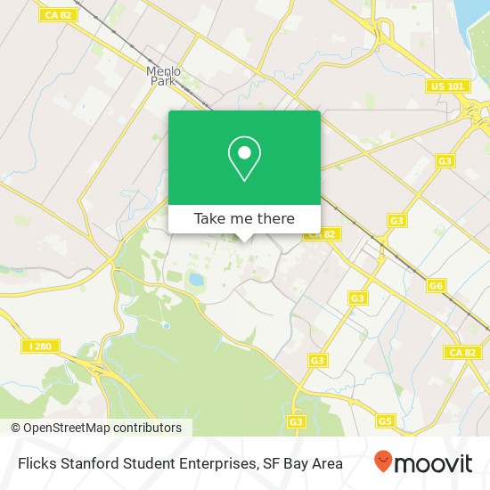 Flicks Stanford Student Enterprises map