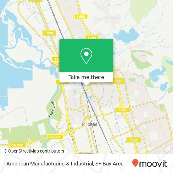 American Manufacturing & Industrial, 996 Hanson Ct Milpitas, CA 95035 map