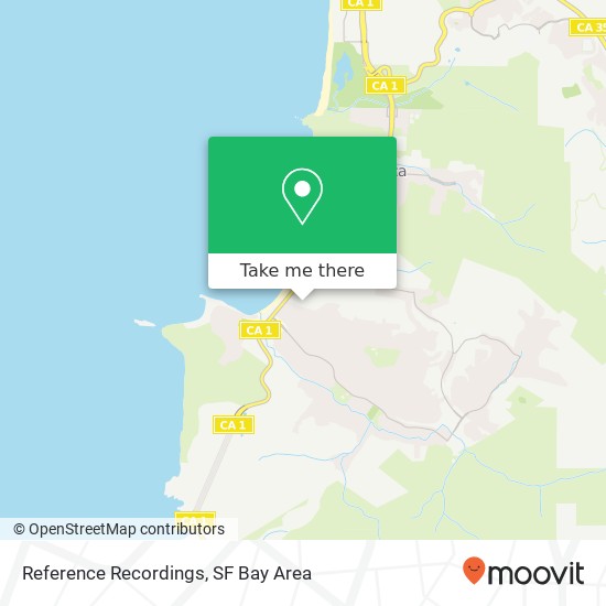 Reference Recordings, 580 Crespi Dr Pacifica, CA 94044 map