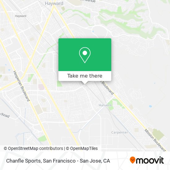 Chanfle Sports map