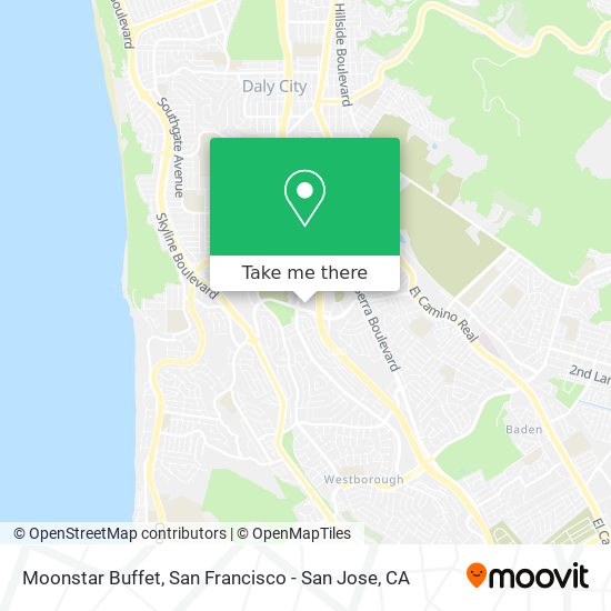 Moonstar Buffet map