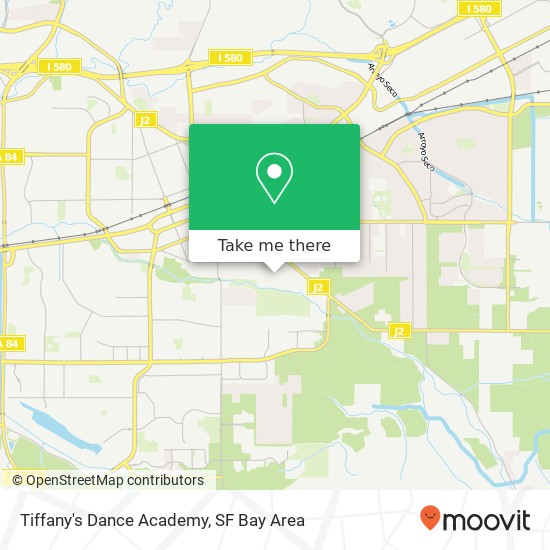 Tiffany's Dance Academy map