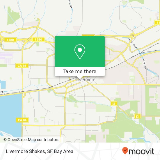 Livermore Shakes map