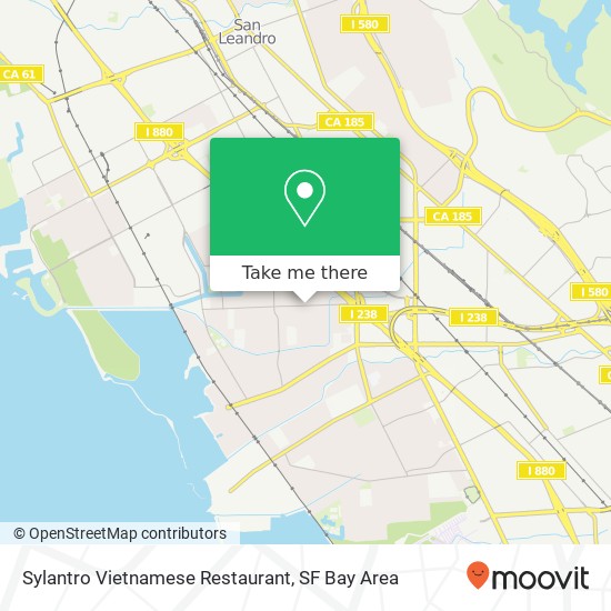 Sylantro Vietnamese Restaurant, 967 Manor Blvd San Leandro, CA 94579 map