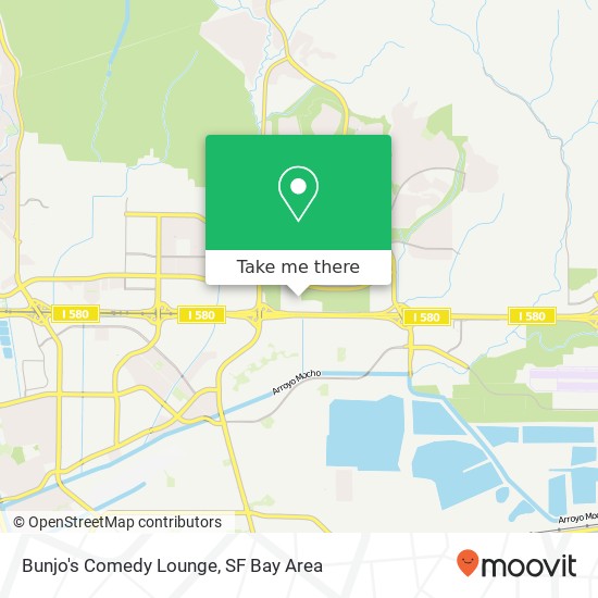 Bunjo's Comedy Lounge map