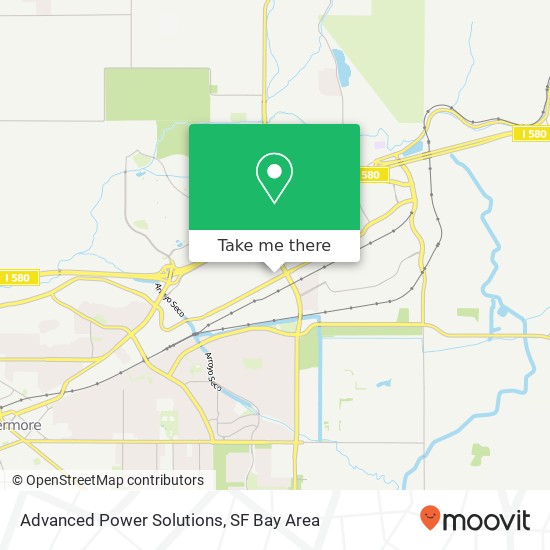 Mapa de Advanced Power Solutions, 5936 Las Positas Rd Livermore, CA 94551