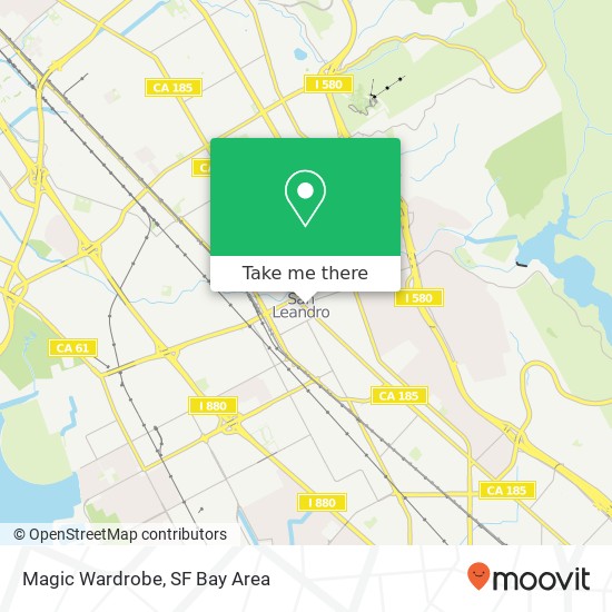 Magic Wardrobe, 133 Estudillo Ave San Leandro, CA 94577 map