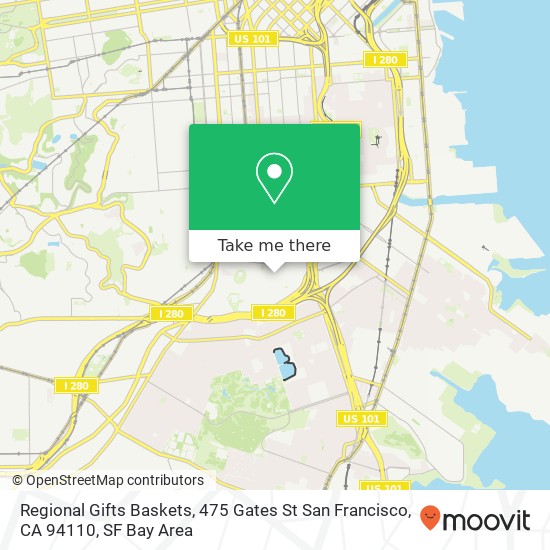 Regional Gifts Baskets, 475 Gates St San Francisco, CA 94110 map