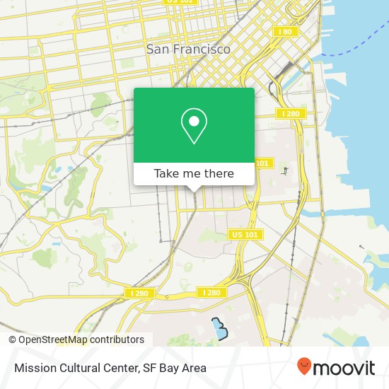 Mission Cultural Center map