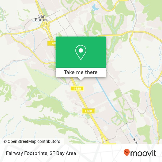 Fairway Footprints, 111 Fulham Ct San Ramon, CA 94583 map