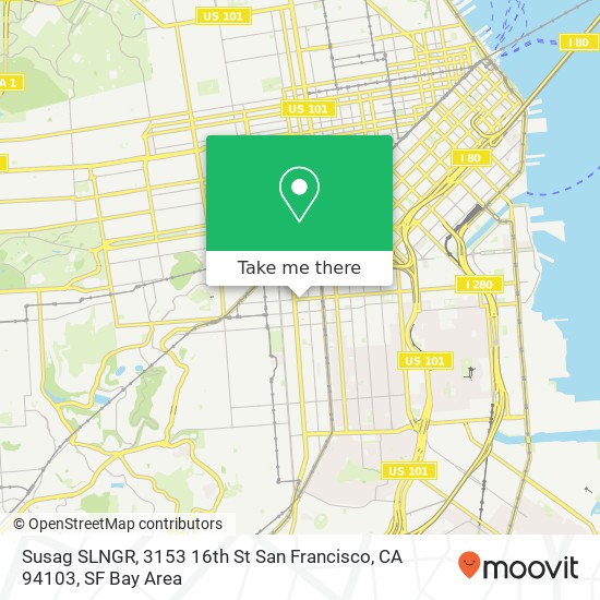 Susag SLNGR, 3153 16th St San Francisco, CA 94103 map