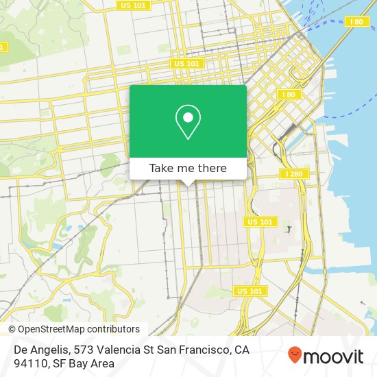 De Angelis, 573 Valencia St San Francisco, CA 94110 map