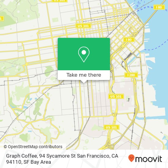 Graph Coffee, 94 Sycamore St San Francisco, CA 94110 map