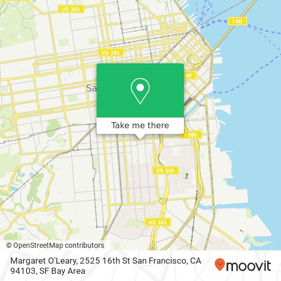 Margaret O'Leary, 2525 16th St San Francisco, CA 94103 map