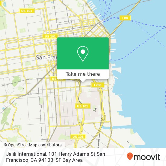 Jalili International, 101 Henry Adams St San Francisco, CA 94103 map