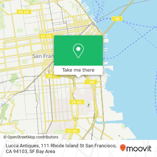 Lucca Antiques, 111 Rhode Island St San Francisco, CA 94103 map