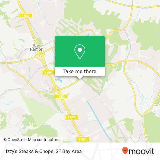 Izzy's Steaks & Chops, 200 Montgomery St San Ramon, CA 94583 map