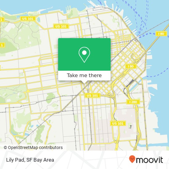 Lily Pad, 112 Gough St San Francisco, CA 94102 map