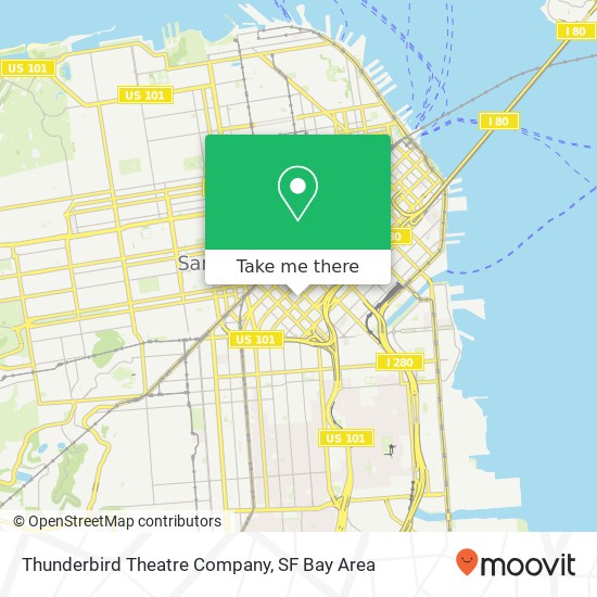 Thunderbird Theatre Company map