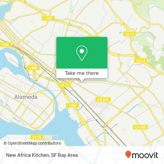 New Africa Kitchen, 1652 47th Ave Oakland, CA 94601 map