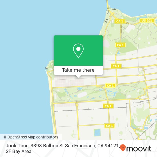 Jook Time, 3398 Balboa St San Francisco, CA 94121 map