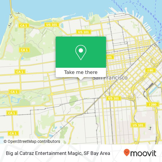 Mapa de Big al Catraz Entertainment Magic