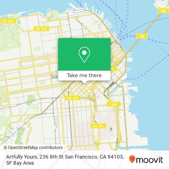 Artfully Yours, 236 8th St San Francisco, CA 94103 map