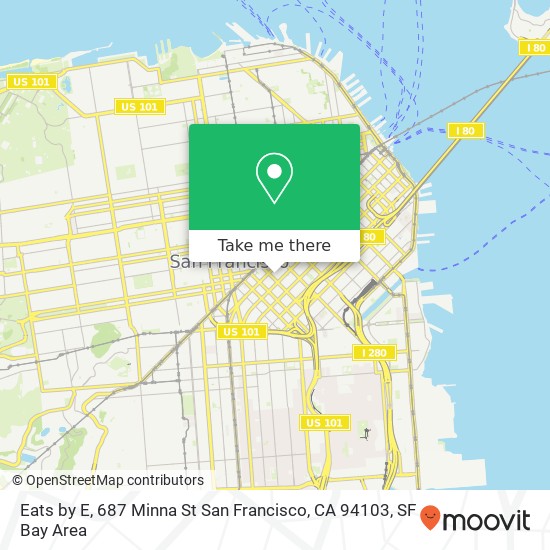 Eats by E, 687 Minna St San Francisco, CA 94103 map