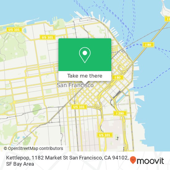 Kettlepop, 1182 Market St San Francisco, CA 94102 map