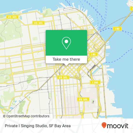 Private I Singing Studio map